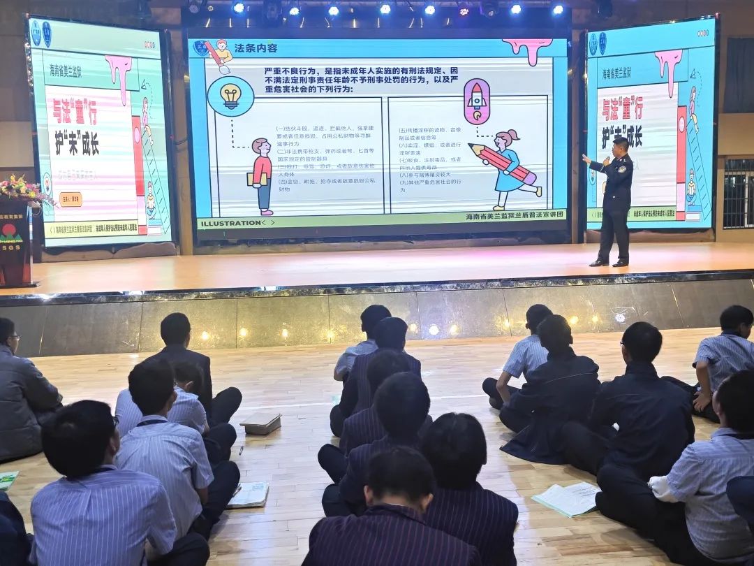 法治護航青春，共筑平安校園防線——?？谏礁咧袑W預防未成年人犯罪法專題課開講-圖片3