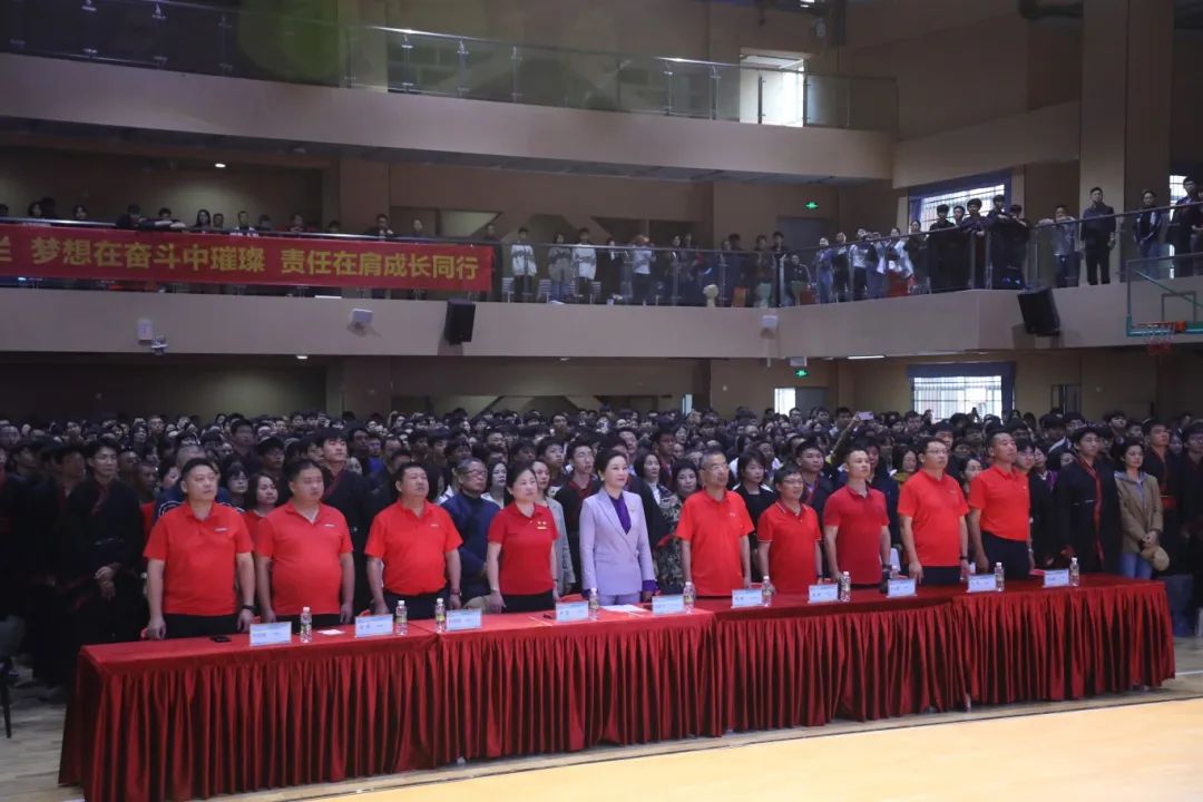 踐行青春誓言 立志揚帆遠航 | ?？谏礁吒呒墝嶒炛袑W(xué)十八歲成人禮暨百日誓師大會成功舉辦-圖片2