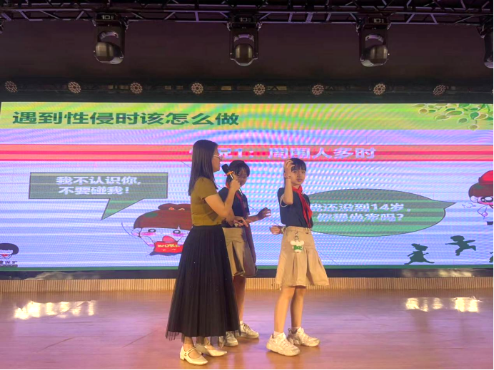 守護花開 讓愛“童”行  –定安縣山高學(xué)?！皟和Ｗo”安全教育活動-圖片9