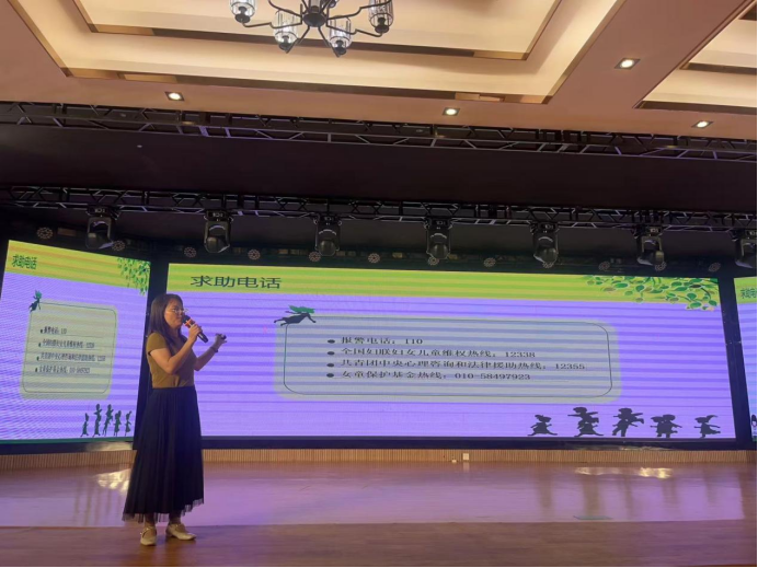 守護花開 讓愛“童”行  –定安縣山高學(xué)校“兒童保護”安全教育活動-圖片12