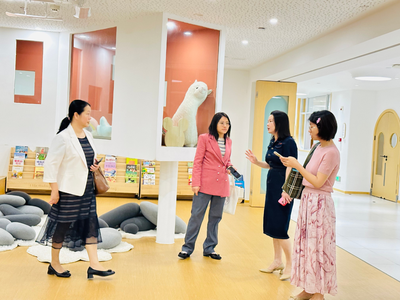 【山高·院校合作】——海南師范大學(xué)教育學(xué)院開展學(xué)前教育專業(yè)實(shí)習(xí)就業(yè)走訪調(diào)研活動(dòng)-圖片9