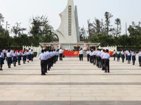 緬懷英烈承遺志 青春逐夢正當(dāng)時(shí) | ?？谏礁咧袑W(xué)清明祭英烈活動(dòng)紀(jì)實(shí)